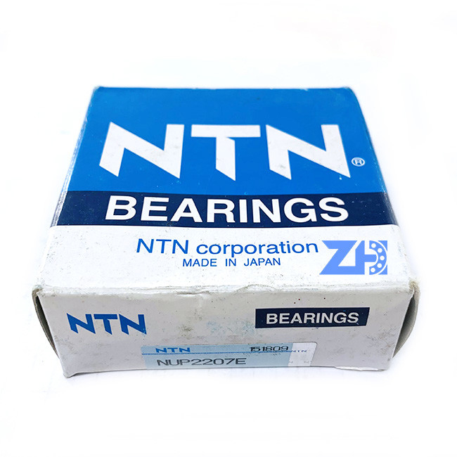 NUP2207E 35x72x23mmの二つの部分から成った円柱軸受の単一の列のまっすぐな穴の取り外し可能な内部リング