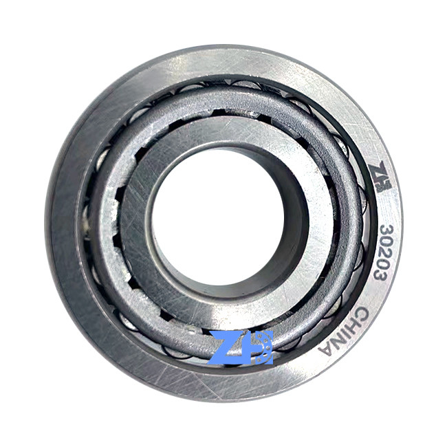 30203単一の列の先を細くされた軸受の鋼鉄おりの標準サイズ17*40*12mm