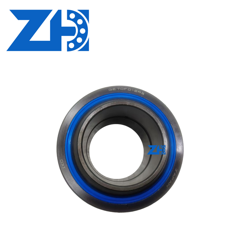 GE70F0-2RS 球関節軸承 高負荷能力 低速角式自己調整のための自己潤滑