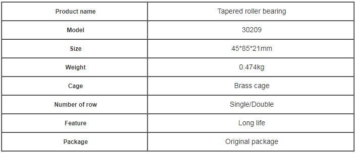 耐久の先を細くすることの軸受のサイズ45mm * 85のMm * 21のMm/高速スラスト・ベアリング