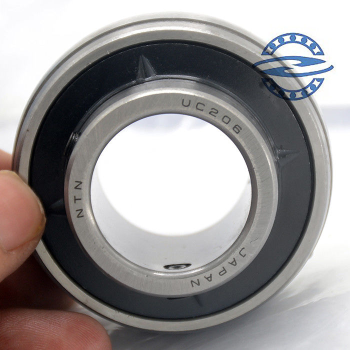 UC205 UC206 UC207 UC208の挿入物の玉軸受のサイズ25*52*34.1MM