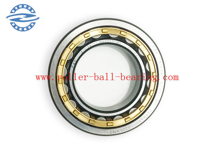 1つの列の円柱軸受NU1007M NU1004 NU1005 NU1006 NU1007のサイズ35*62*14mm