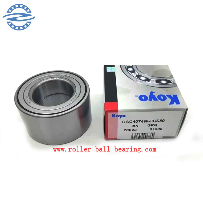 DAC4074W-3CS80 Gcr15のハブ軸受け予備品DAC4074の車のホイール軸受けサイズ40*74*42MM