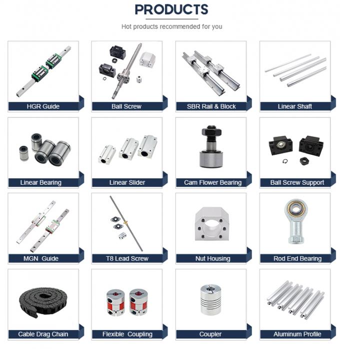 100mmの800mmミニチュア線形柵のスライドMGN7 MGN12 MGN15 MGN9 11