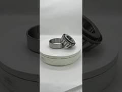 先を細くされた軸受